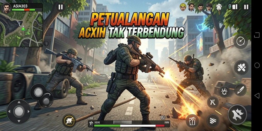 Tampilan gameplay ASIA303 yang penuh aksi dan seru.