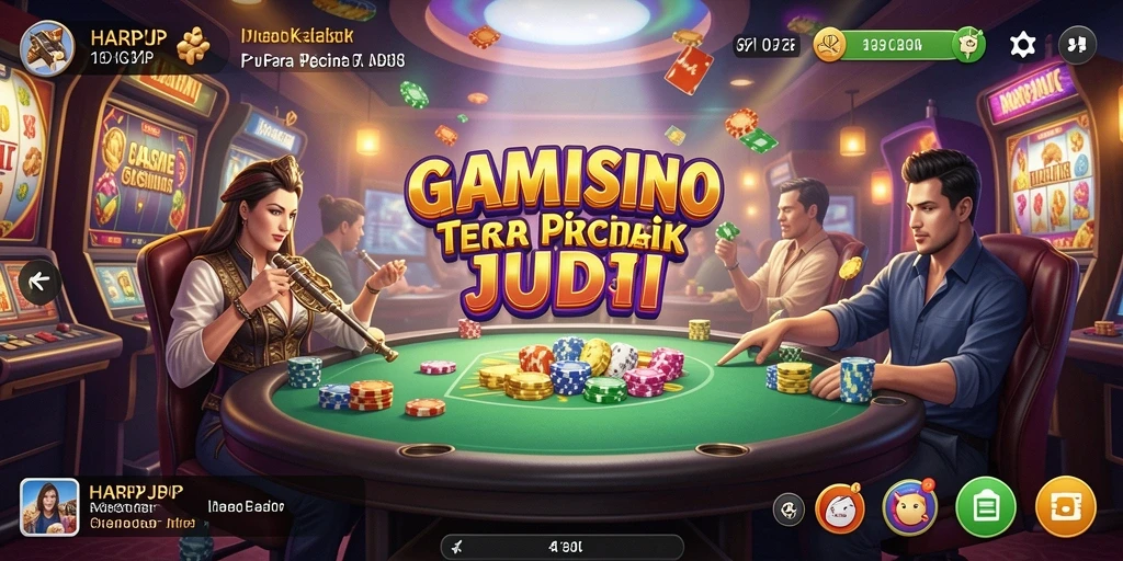 Tampilan menarik dari gameplay Kasino di HARAPJP.