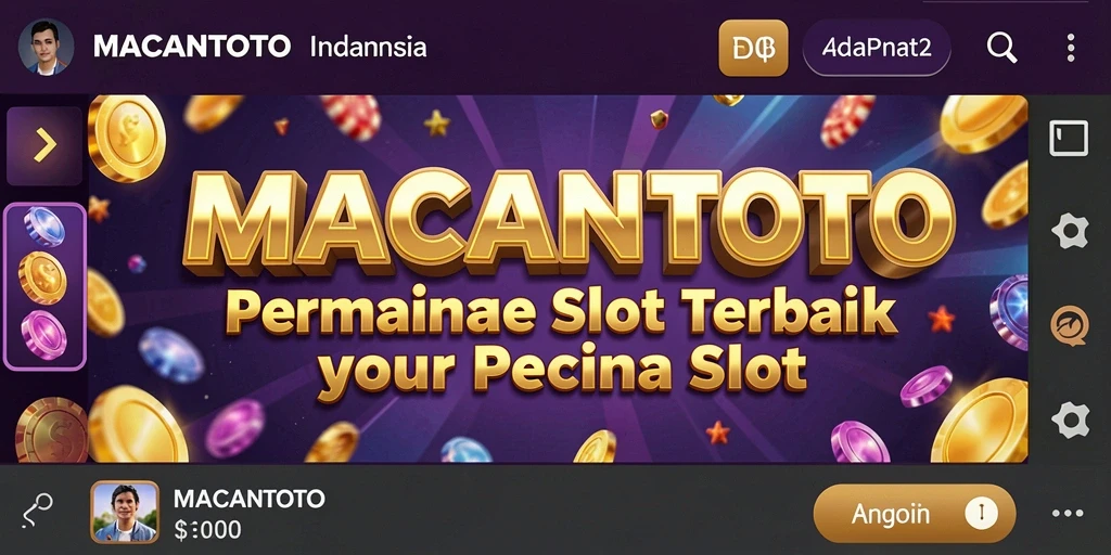 Screenshot permainan slot yang menarik dengan berbagai tema.