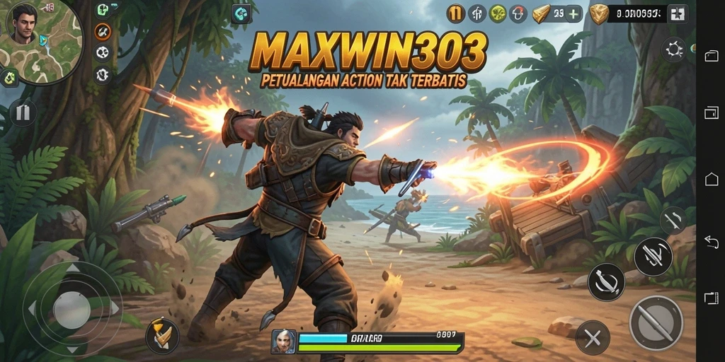 Tampilan gameplay <strong>MAXWIN303</strong> yang menakjubkan dan mendebarkan.
