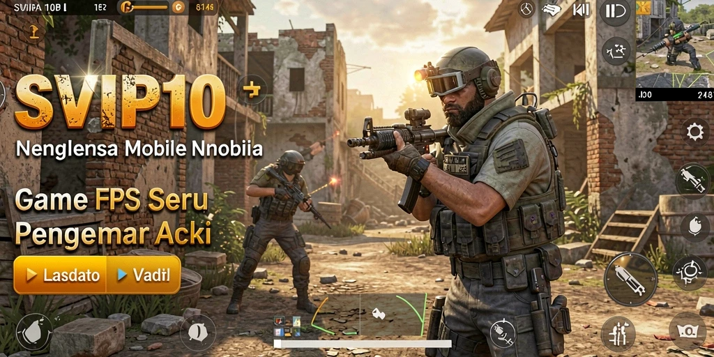 Tampilan aksi seru dalam gameplay SVIP10 dengan grafis menakjubkan.