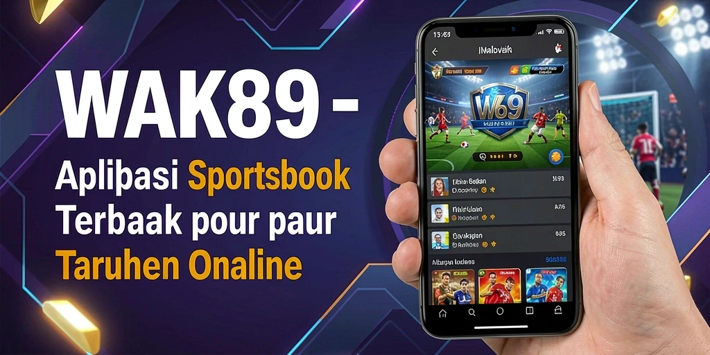 Tampilan permainan Sportsbook WAK89 yang menarik dan interaktif.